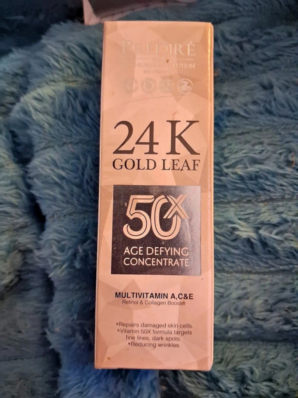Prédiré Paris 24K Gold Leaf 50X Age Defying Concentrate Age Serum